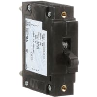 Eaton / Circuit Breakers Circuit Breaker Hydr/Mag 1-P 250/400V@60Hz Series Trip Black Hndl Stud Mnt