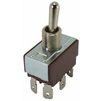 Eaton / Switches Toggle Switch, SPST, ON-NONE-OFF, General Purpose, 30A, 125VAC, 25A, 250VAC, Screw Term.