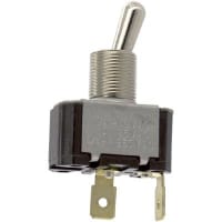 Eaton / Switches Toggle Switch, SPST, ON-NONE-OFF, General Purpose, 15A, 125VAC, 10A, 250VAC, .250" QC