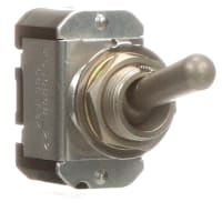 Eaton / Switches Toggle Switch, SPST, ON-NONE-OFF, Military, Sealed Lever, 10A, 115VAC, 25A, 28VDC, Screw