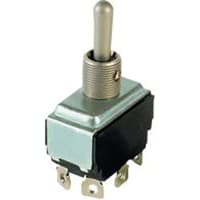 Eaton / Switches Toggle Switch, DPDT, ON-NONE-ON, General Purpose, 15A, 125VAC, 10A, 250VAC, Screw Term.