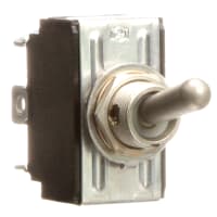 Eaton / Switches Toggle Switch, DPDT, ON-NONE-ON, Military, Sealed Lever, 20A, 115VAC, 20A, 28VDC, Screw