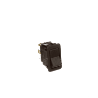 Eaton / Switches Rocker Switch, Sealed, DPDT, ON-OFF-ON, Black Actuator, 15A, 125VAC, 10A, 250VAC, QC Term