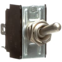 Eaton / Switches Toggle Switch, DPST, ON-NONE-OFF, Military, Unsealed, 25A, 125VAC, 30A, 30VDC, Screw Term