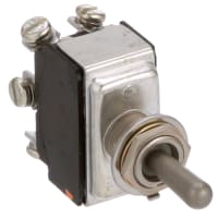 Eaton / Switches Toggle Switch, SP3T, ON-ON-(ON), Military, Sealed Lever, 11A, 115VAC, 20A, 18VDC, Screw