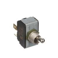 Eaton / Switches Toggle Switch, DPST, ON-NONE-OFF, General Purpose, 15A, 125VAC, 10A, 250VAC, .250" QC