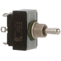 Eaton / Switches Toggle Switch, DPDT, ON-OFF-ON, General Purpose, 6A, 125VAC, 3A, 250VAC, Solder Terminal