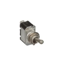 Eaton / Switches Toggle Switch, SPDT, ON-OFF-(ON), Military, Sealed Lever, 10A, 115VAC, 20A, 28VDC, Screw