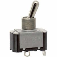 Eaton / Switches Toggle Switch, SPST, ON-NONE-OFF, General Purpose, 6A, 125VAC, 3A, 250VAC, Solder Term.