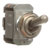 Eaton / Switches Toggle Switch, SPST, ON-OFF-NONE, Military, Sealed Lever, 10A, 115VAC, 25A, 28VDC, Screw