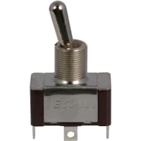 Eaton / Switches Toggle Switch, 1PDT.ON-NONE-ON, Metal Bat Actuator, 20A, 125VAC, 10A, 277VAC, Solder