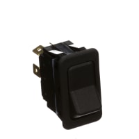 Eaton / Switches Rocker Switch, Sealed, DPST, ON-NONE-OFF, Black Actuator, 15A, 125VAC, 10A, 250VAC, QC