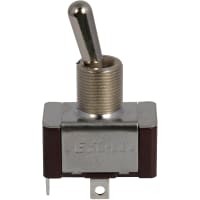 Eaton / Switches Toggle Switch, 1PST, ON-NONE-OFF, Metal Bat Actuator, 20A, 125VAC, 10A, 277VAC, Solder