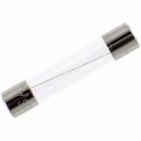 Eaton Electronics Fuse, Cylinder, Fast Acting, 3A, 3AG, 0.25x1.25", Glass, Cartridge, 250VAC, Clip