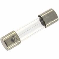 Eaton Electronics Fast Acting Cylinder Fuse 4A, Dims 5x20 mm, Glass, Cartridge, 125VAC:Clip GMA