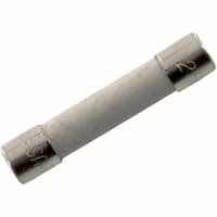 Eaton Electronics Fuse, Cylinder, Time Lag, 5A, 3AG, 0.25x1.25", Ceramic, Cartridge, 250VAC, Clip