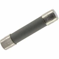 Eaton Electronics Fuse, Cylinder, Fast Acting, 5A, 3AG, 0.25x1.25", Ceramic, Cartridge, Clip