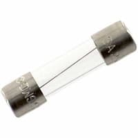 Eaton Electronics Fuse, Cylinder, Time Lag, 3A, 0.197x0.788", Glass, Cartridge, 250VAC, Panel/Clip