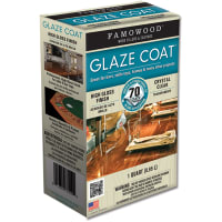 Eclectic Products High Gloss Coating, Glaze Coat, Kit, 1 Quart (0.95L), Bottle, 2-part epoxy