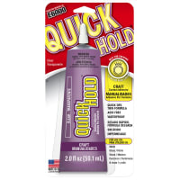 Eclectic Products E6000 Quick Hold Craft Contact Adhesive, 2 oz, Clear, Quick Dry, Thin, Waterproof