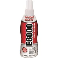 Eclectic Products E6000 Spray Adhesive, 4 oz, No Odor, Translucent, Multi-purpose, Latex Base