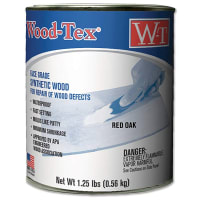 Eclectic Products Wood-Tex Wood Filler Thinner, Red Oak, 1 Pint, 2.5lbs, Restores Smooth Texture