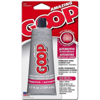 Eclectic Products Amazing Goop Automotive, Contact Adhesive & Sealant, 3.7 oz, Carded, Clear, Flexable