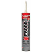 Eclectic Products E6000 MV, 3.7 oz, Pro-Grade Adhesive, Clear, Self Leveling, Waterproof, Flexable