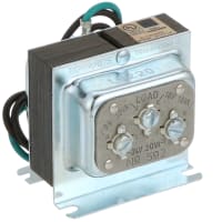 Edwards Signaling Transformer, Energy Limiting, Enclosed, 1, Freq 50/60Hz, Pri 120VAC, 3 Outlets