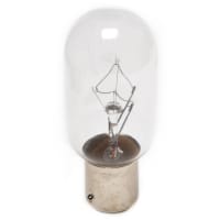 Edwards Signaling Lamp, Incandescent, Replacement, 24W, 189 Lumens, 120 VAC, 51 Series