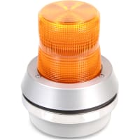 Edwards Signaling FLASH BEACON W/HORN 24V DC AMBER