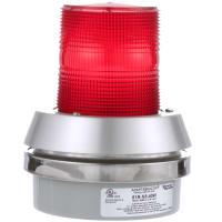 Edwards Signaling Visual Warning Device, Beacon, Flashing, Signal, Red, 120VAC Sup, 0.29A