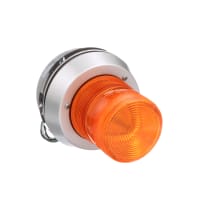 Edwards Signaling Visual Warning Device, Beacon, Flashing, Signal, Amber, 120VAC Sup, 0.29A