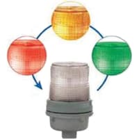 Edwards Signaling LED MULTI-STAT RGA 24V DC