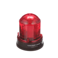 Edwards Signaling 125 NO Strobe Red 12-48D, BLK