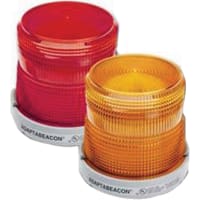 Edwards Signaling LED STDY OR FLASH AMBER 120V AC