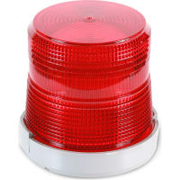 Edwards Signaling Beacon, Flashing, Xenon, Strobe, DV2 Amb, 120AC, Red