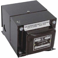 Edwards Signaling Transformer, Power, Enclosed, 1, Freq 50/60Hz, Pri 120VAC, Sec 12, 24VAC, UL