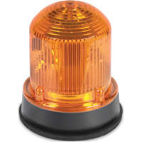 Edwards Signaling 125 NO Strobe Amber 120V AC black base