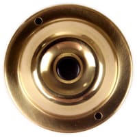 Edwards Signaling Switch, Pushbtn;Satin Brass button