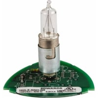 Edwards Signaling Visual Warning Device, Module, Steady-On Halogen, Signal, Green, 24VDC Sup, 0.32A