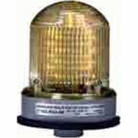 Edwards Signaling Visual Warning Device, Beacon, LED, Signal, Amber/Green/Red, 24VDC Sup, 55mA