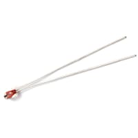 EI Sensor Technologies Thermistor, Glass Coated Chips, Radial Leads, 100 kOhm, 5%, 300C, EGR Series