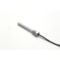 EI Sensor Technologies Thermistor Probe, Straight, 1/8-27 NPT, 10 kOhm, 1%, 105 degC, ETP Series