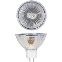 EIKO Lamp, Incandescent, MR16, GX5.3, 20V, 150W, Rated Life 500 Hrs, 10146