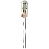 EIKO Lamp, T1 3/4, Wire Leads, 24V, 0.05 mA, 6.29 Lumes, 1000 Hours, White