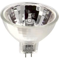 EIKO Lamp, Incandescent, MR16, GY5.3, 120V, 300W, Rated Life 35 Hrs, 02450