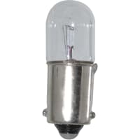 EIKO Lamp, Incandescent, T-3 1/4, Mini Bayonet, 14V, 80mA, 0.31MSCP, 15000 Hrs