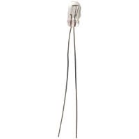 EIKO Lamp, Incandescent, T-1, Wire Term, 12V, 60mA, 0.15MSCP, 10000 Hrs