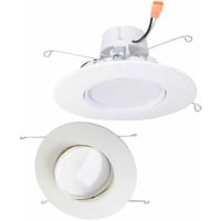 EIKO LED Downlight Kit Rotatable Eye 6 inch, 11W - 750lm, Dim, 3000K 80CRI, 120VAC